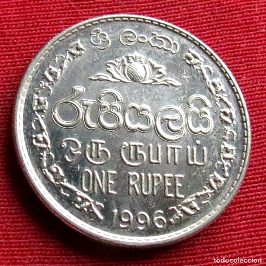 Monedas antiguas de Asia: Sri Lanka 1 rupee 1996
