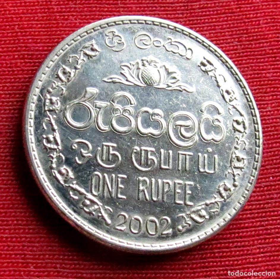Monedas antiguas de Asia: Sri Lanka 1 rupee 2002