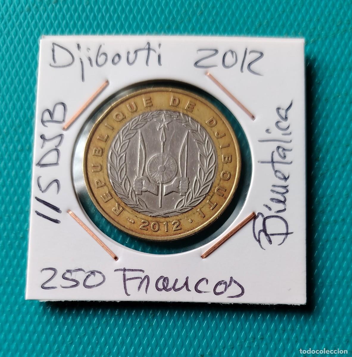Monedas antiguas de Asia: MONEDA DE DJIBOUTI - 250 FRANCOS DEL A&Ntilde;O 2012 - 115DJB