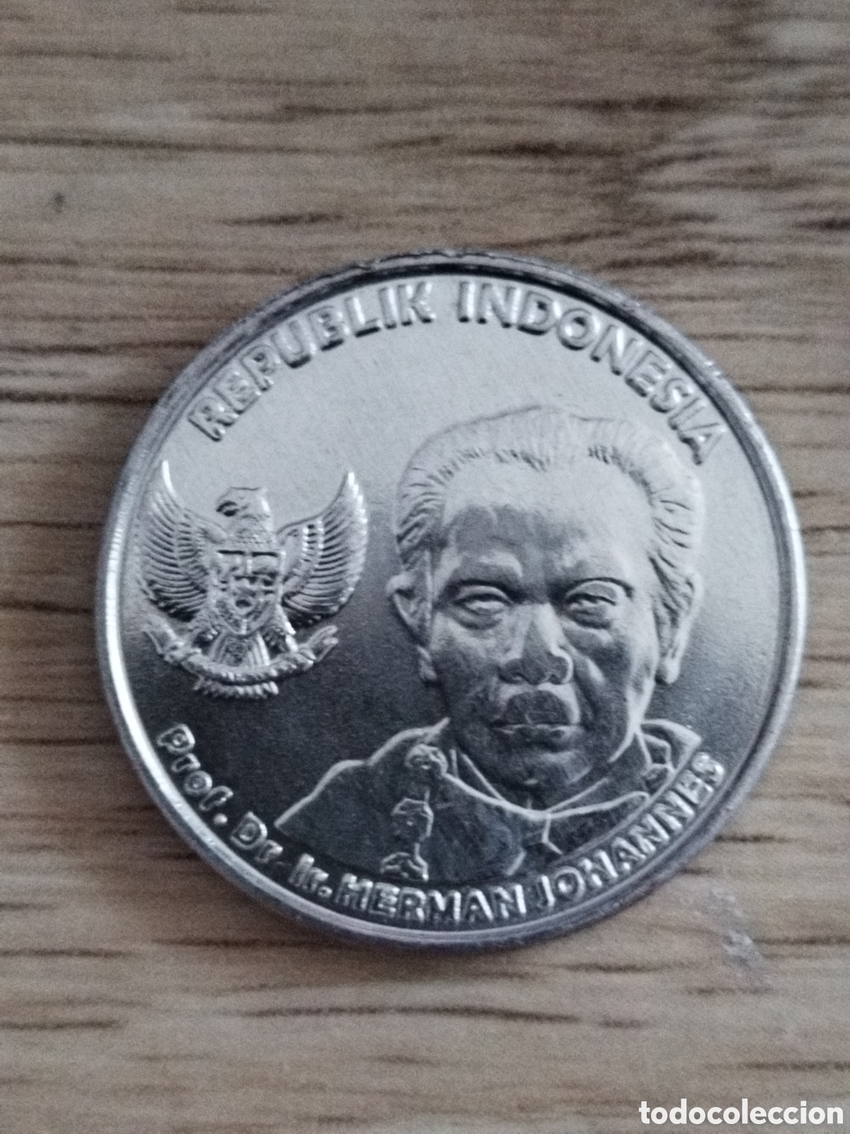 Monedas antiguas de Asia: Indonesia moneda de 100 rupias de 2016 SC km#71