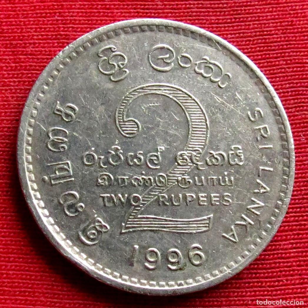 Monedas antiguas de Asia: Sri Lanka 2 rupees 1996