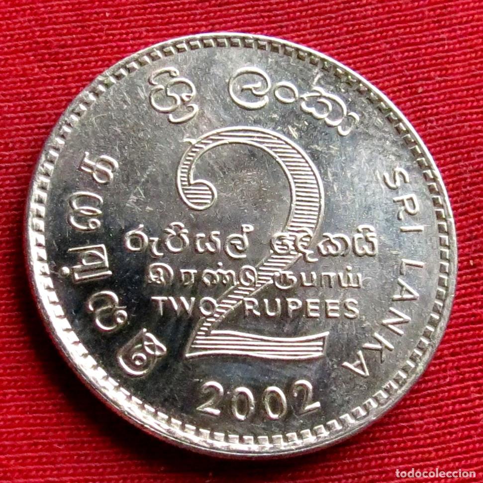 Monedas antiguas de Asia: Sri Lanka 2 rupees 2002