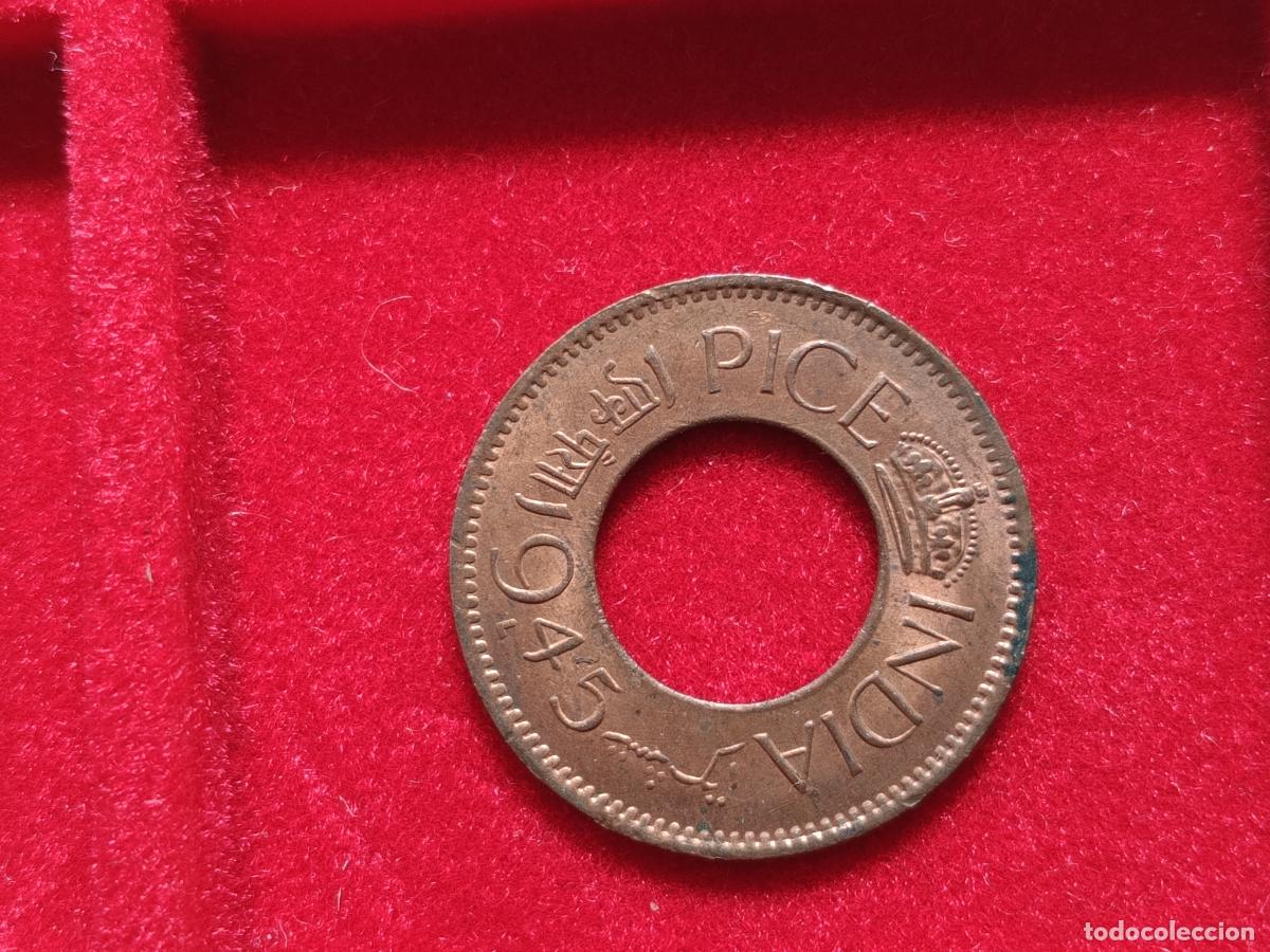 Monedas antiguas de Asia: INDIA . ONE PICE INDIA . A&Ntilde;O 1945 INDIA BRITANICA