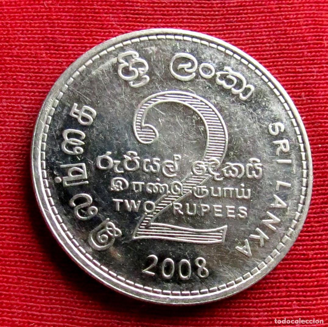 Monedas antiguas de Asia: Sri Lanka 2 rupees 2008