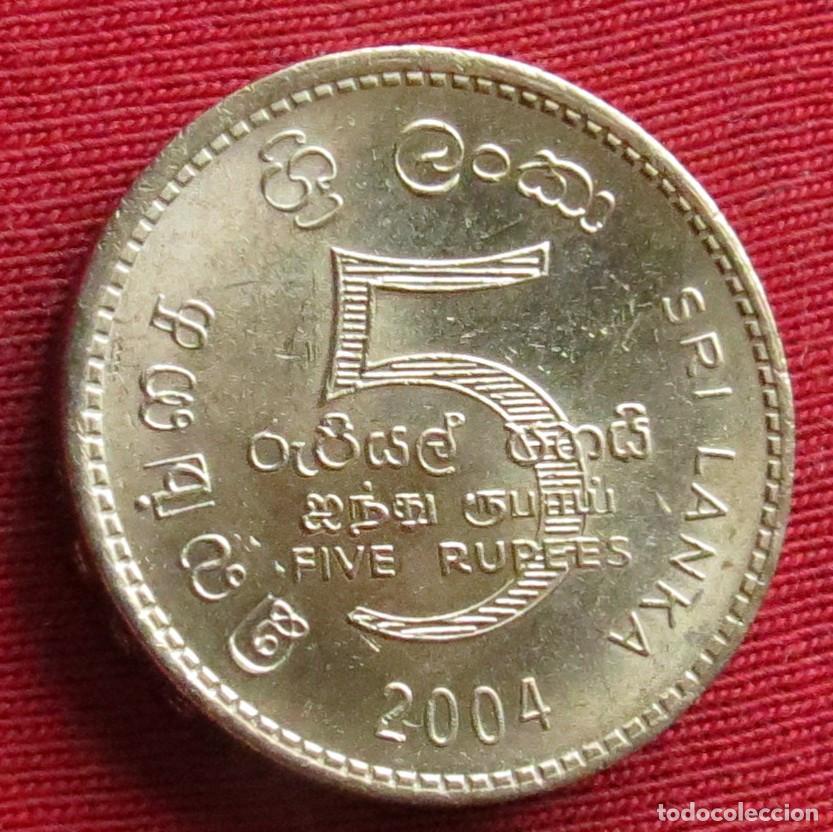 Monedas antiguas de Asia: Sri Lanka 5 rupees 2004