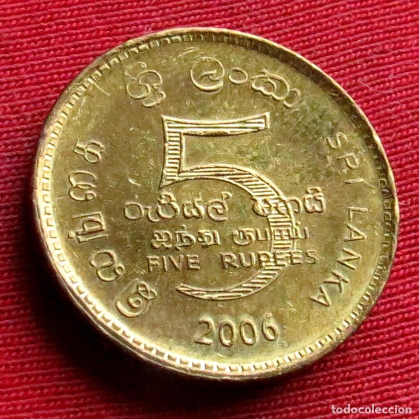 Monedas antiguas de Asia: Sri Lanka 5 rupees 2006