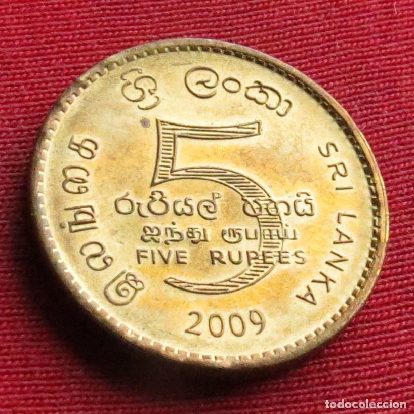 Monedas antiguas de Asia: Sri Lanka 5 rupees 2009