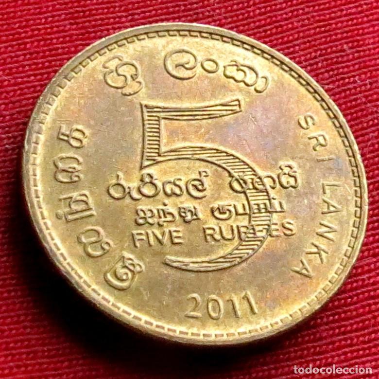 Monedas antiguas de Asia: Sri Lanka 5 rupees 2011 - Foto 1