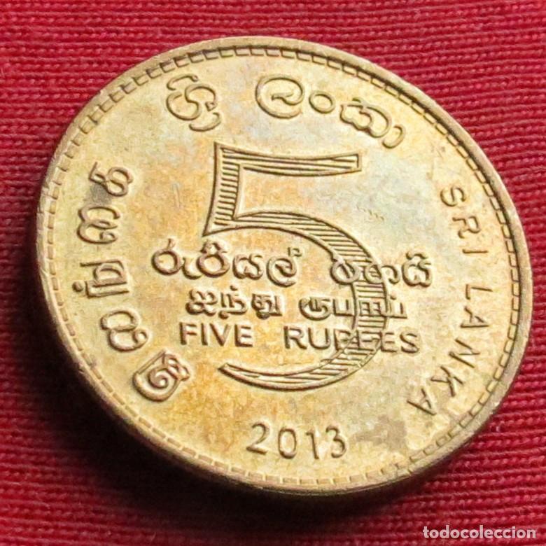 Monedas antiguas de Asia: Sri Lanka 5 rupees 2013