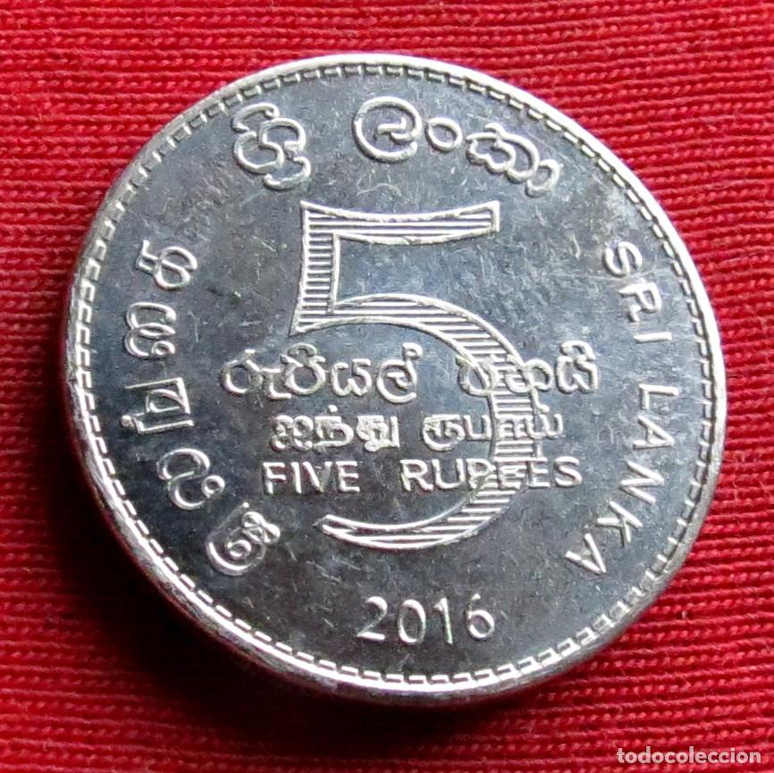 Monedas antiguas de Asia: Sri Lanka 5 rupees 2016