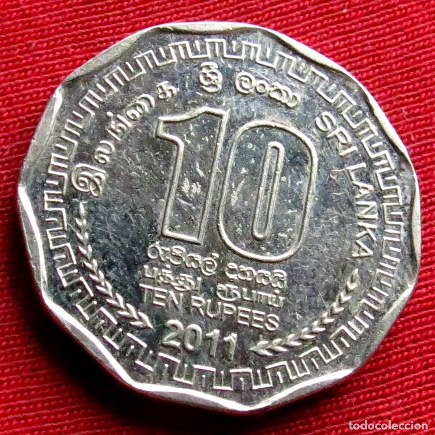 Monedas antiguas de Asia: Sri Lanka 10 rupees 2011