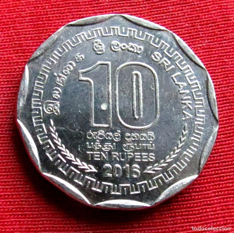 Monedas antiguas de Asia: Sri Lanka 10 rupees 2016