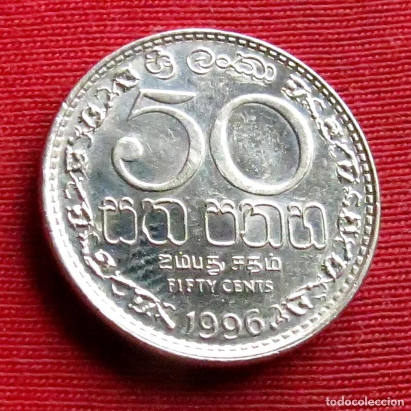 Monedas antiguas de Asia: Sri Lanka 50 cents 1996