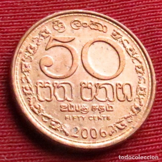 Monedas antiguas de Asia: Sri Lanka 50 cents 2006