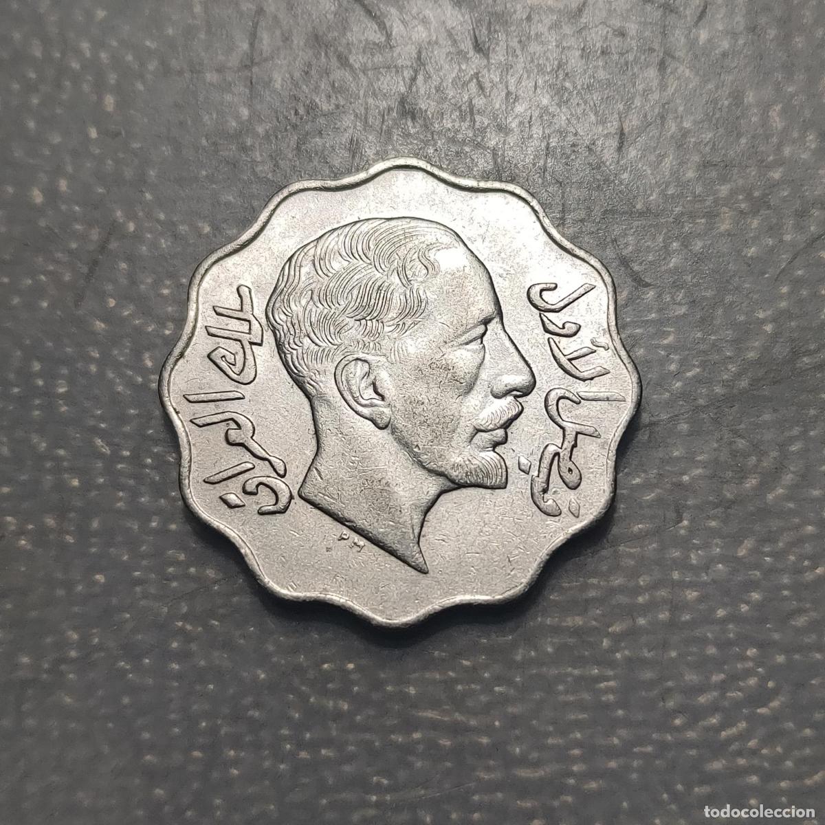 Monedas antiguas de Asia: IRAK IRAQ 10 FILS 1931 AH 1349 MBC/MBC+