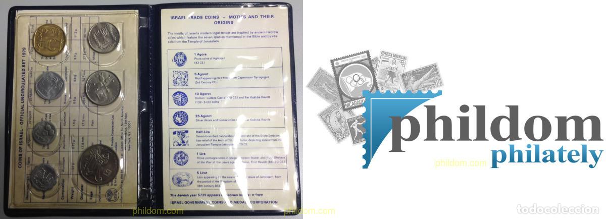 Monedas antiguas de Asia: 1433 ISRAEL 1979 1979 ISRAEL OFFICIAL SET