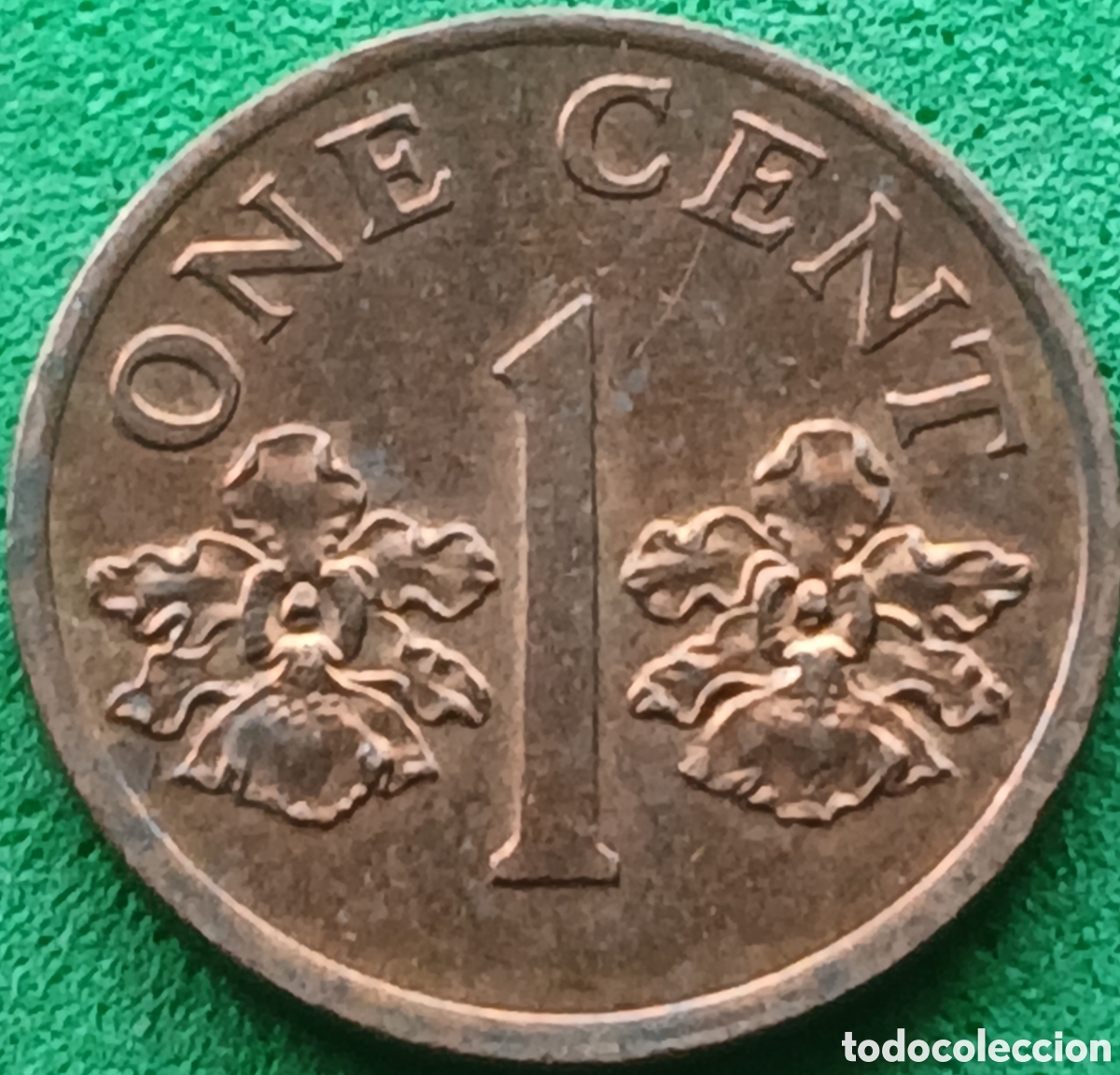 Monedas antiguas de Asia: Singapur 1 cent 1995 km#98