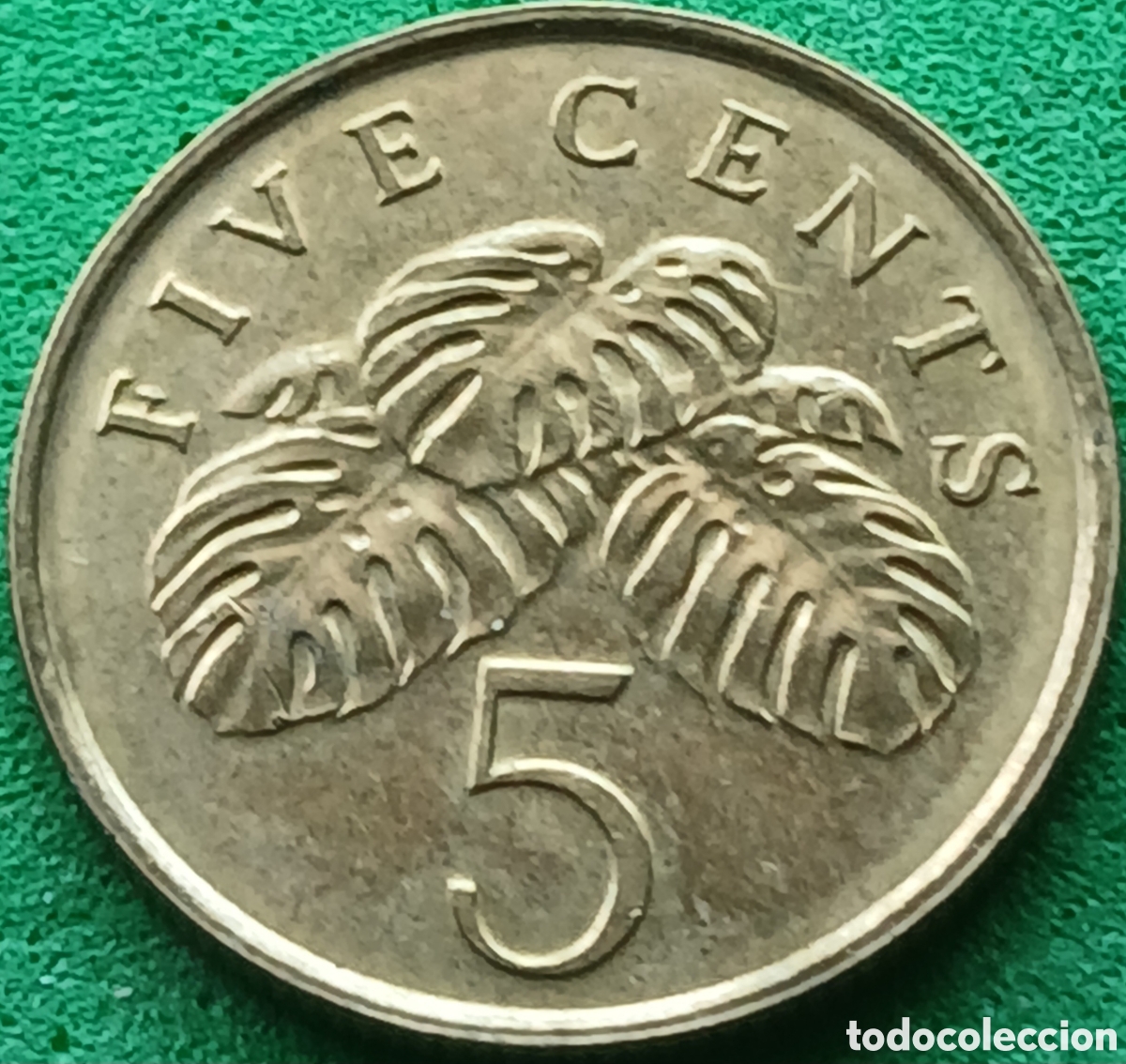 Monedas antiguas de Asia: Singapur 5 cents 2011 km#99