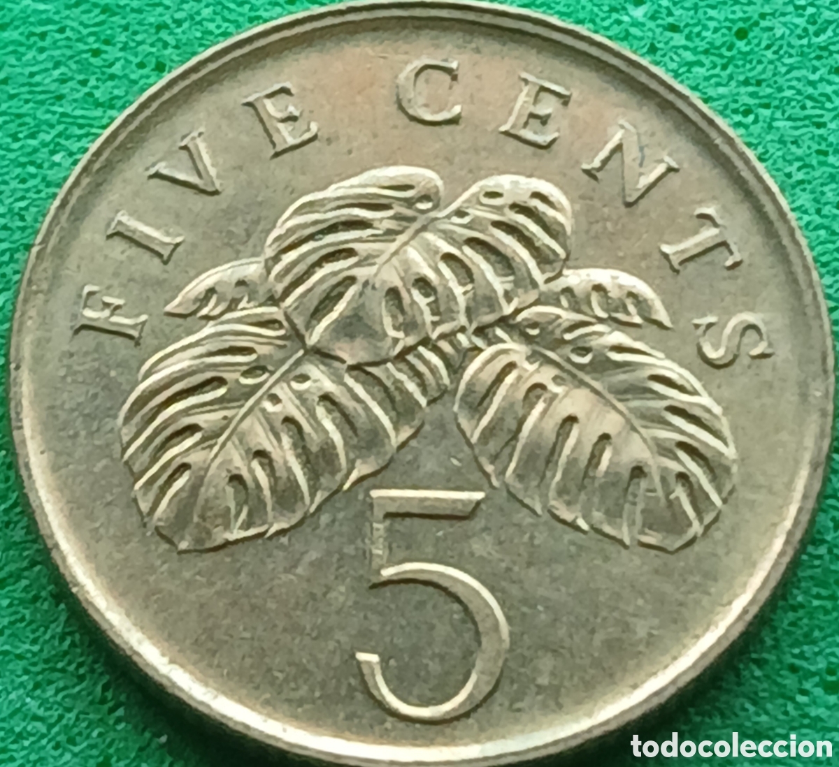 Monedas antiguas de Asia: Singapur 5 cents 2005 km#99