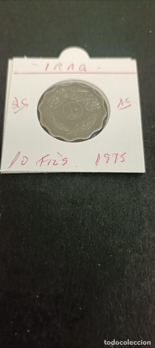 Monedas antiguas de Asia: IRAQ(IRAK)10 FILS 1975 S/C KM=126a (ACERO)