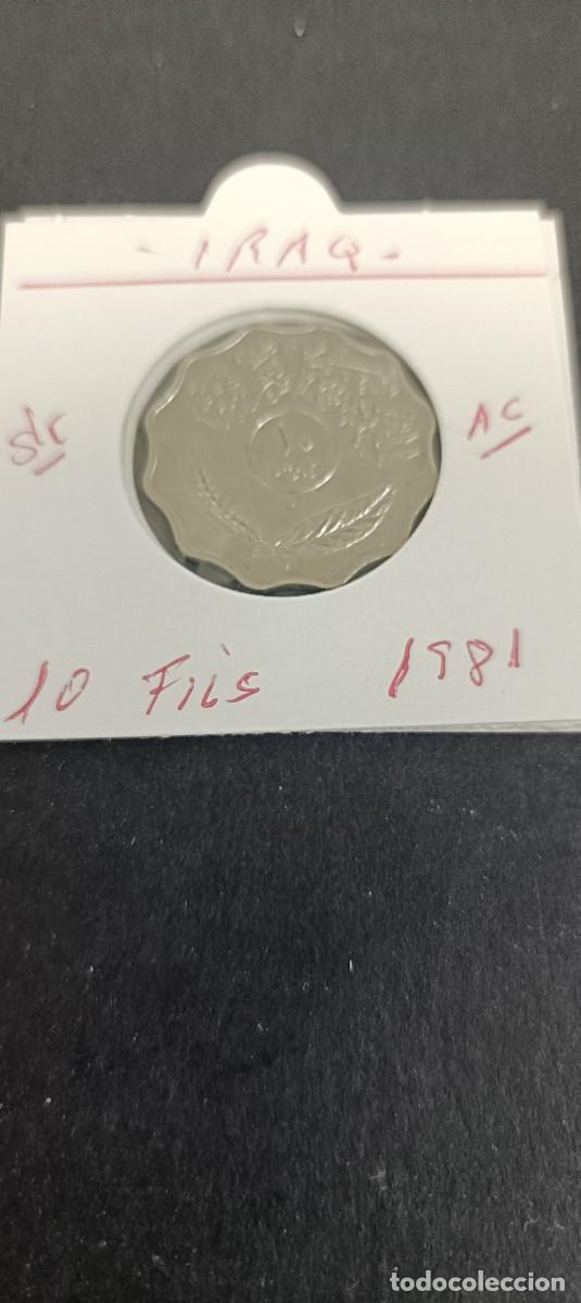 Monedas antiguas de Asia: IRAQ(IRAK)10 FILS 1981 S/C KM=126a (ACERO)