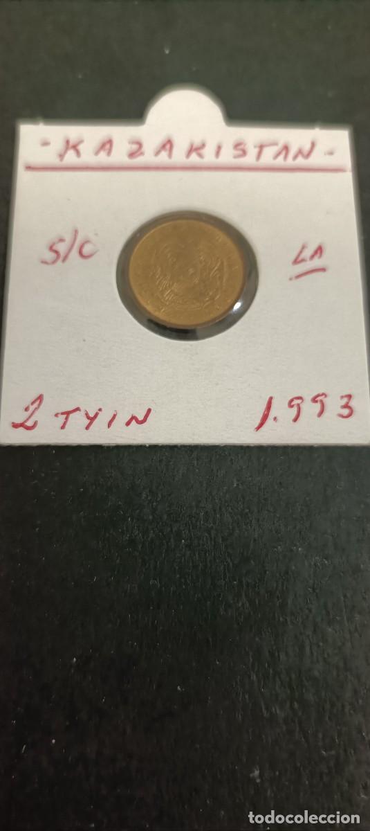 Monedas antiguas de Asia: KAZAJISTAN 2 TYIN 1993 S/C KM=1 (CUPRONIQUEL)