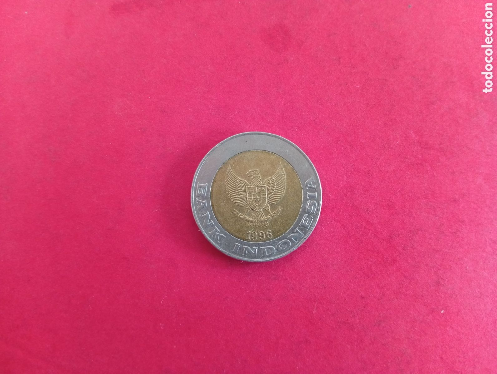 Monedas antiguas de Asia: 1000 rupias de Indonesia 1996