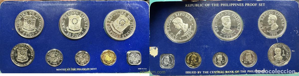 Monedas antiguas de Asia: 3317 FILIPINAS 1975 PHILIPPINES 1975 PROOF SET