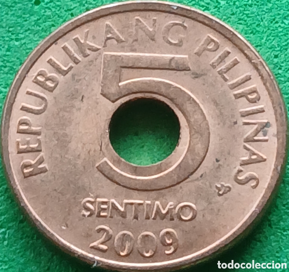 Monedas antiguas de Asia: Filipinas 5 centimos 2009 km#268