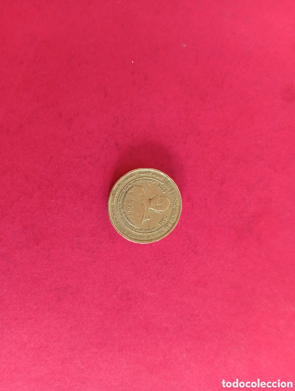 Monedas antiguas de Asia: 5 rupias de Sri Lanka 2003 conmemorativa