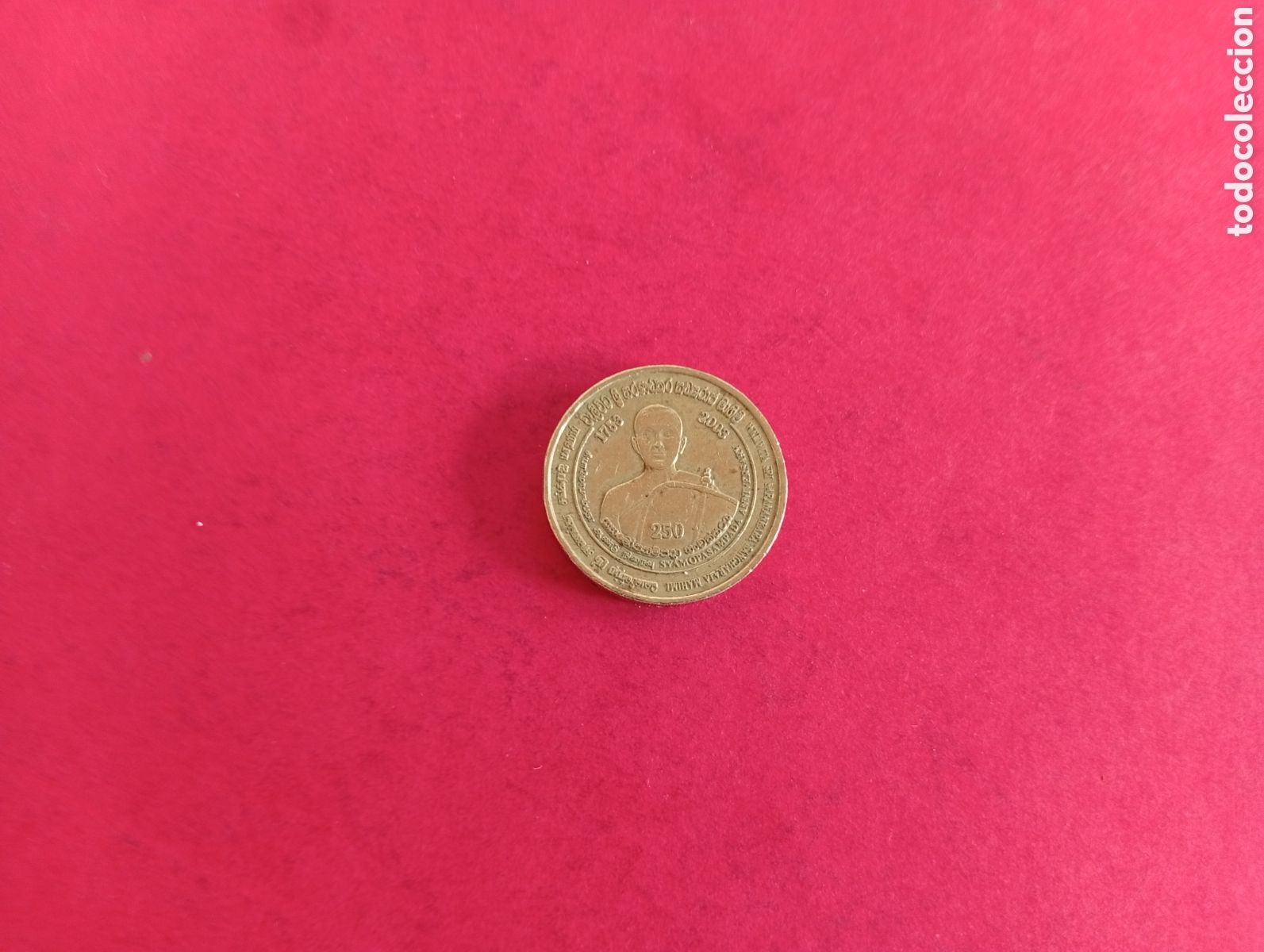 Monedas antiguas de Asia: 5 rupias de Sri Lanka 2003 conmemorativa