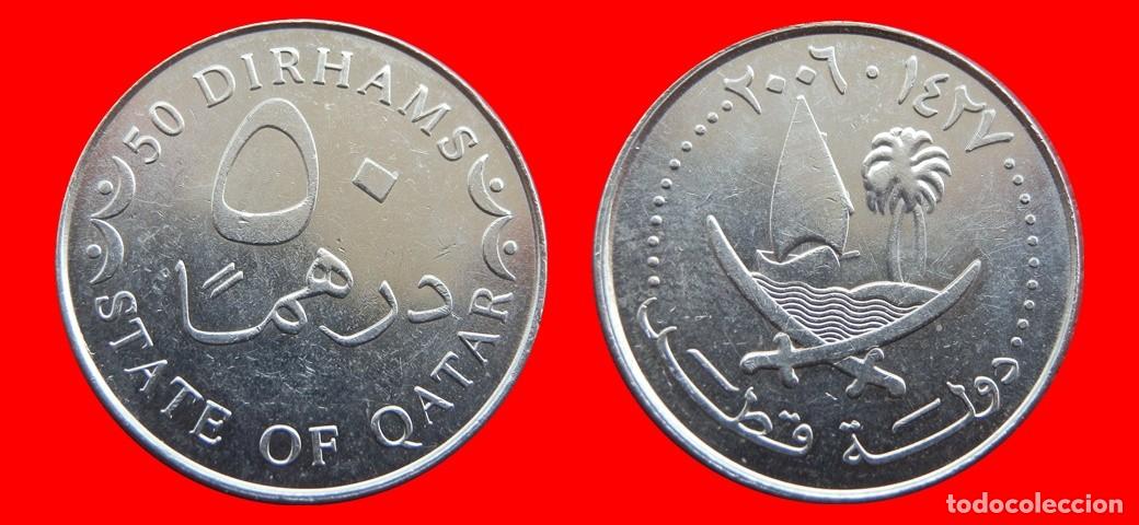 Monedas antiguas de Asia: 50 DIRHAMS 2006 QATAR-143994