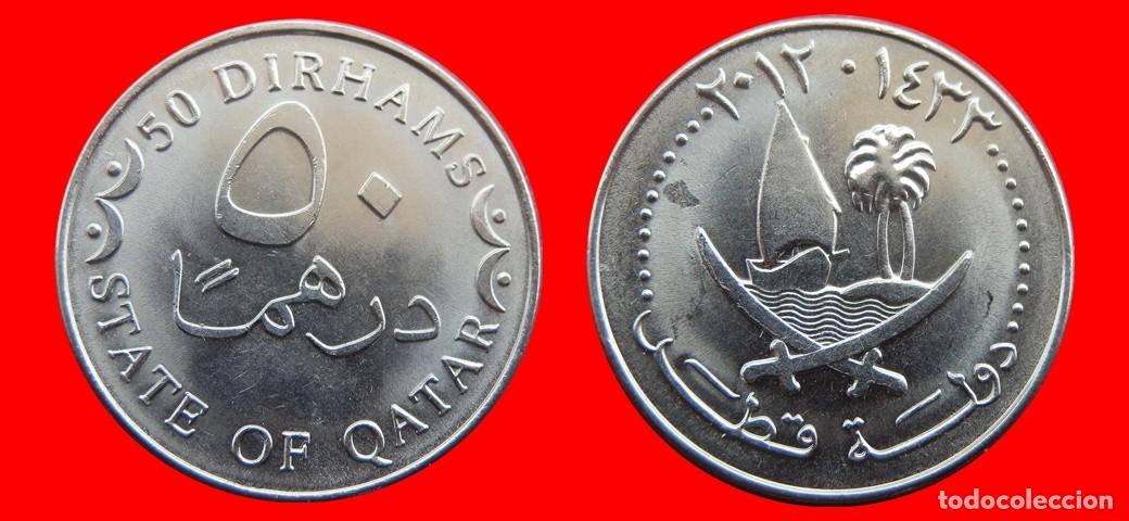 Monedas antiguas de Asia: 50 DIRHAMS 2012 QATAR-143996