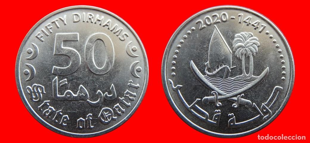 Monedas antiguas de Asia: 50 DIRHAMS 2020 QATAR-143997