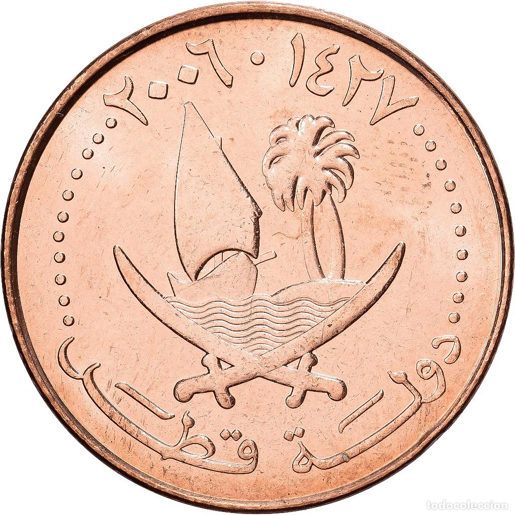 Monedas antiguas de Asia: [#1513174] Qatar, 10 Dirhams, 2006, MUNZE OSTERREICH, Bronce, SC