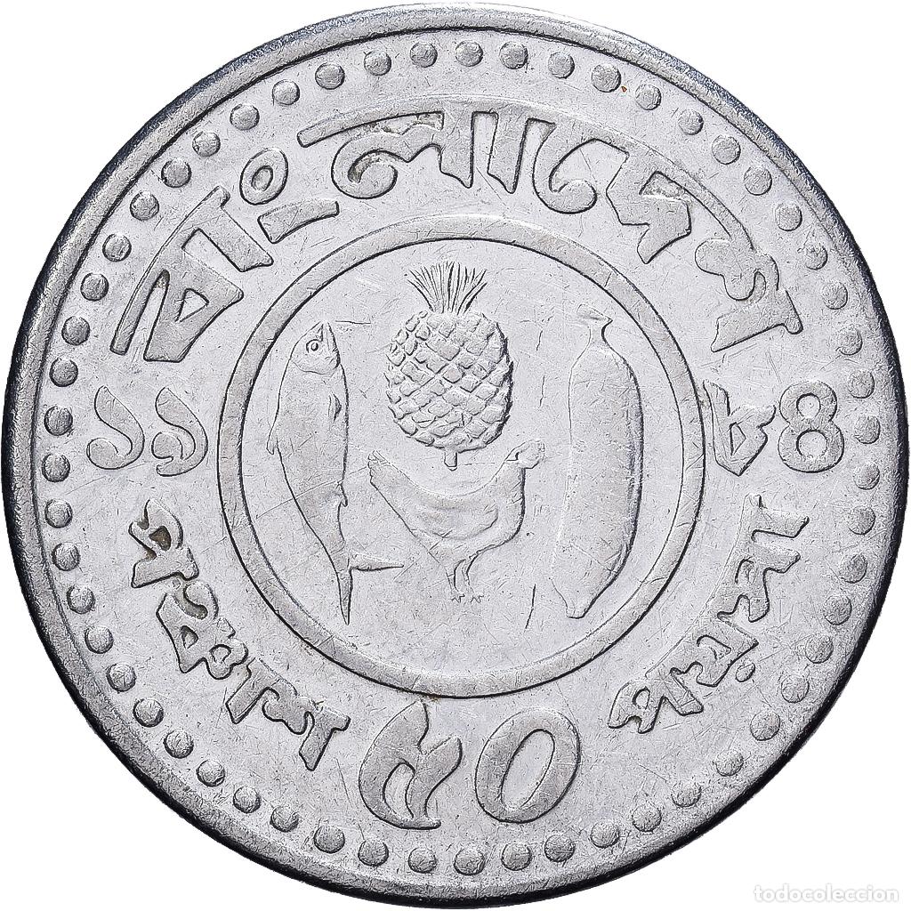 Monedas antiguas de Asia: [#1513181] Bangladesh, 50 Poisha, 1984, Monnaie royale canadienne d'Ottawa, Acero, MBC+