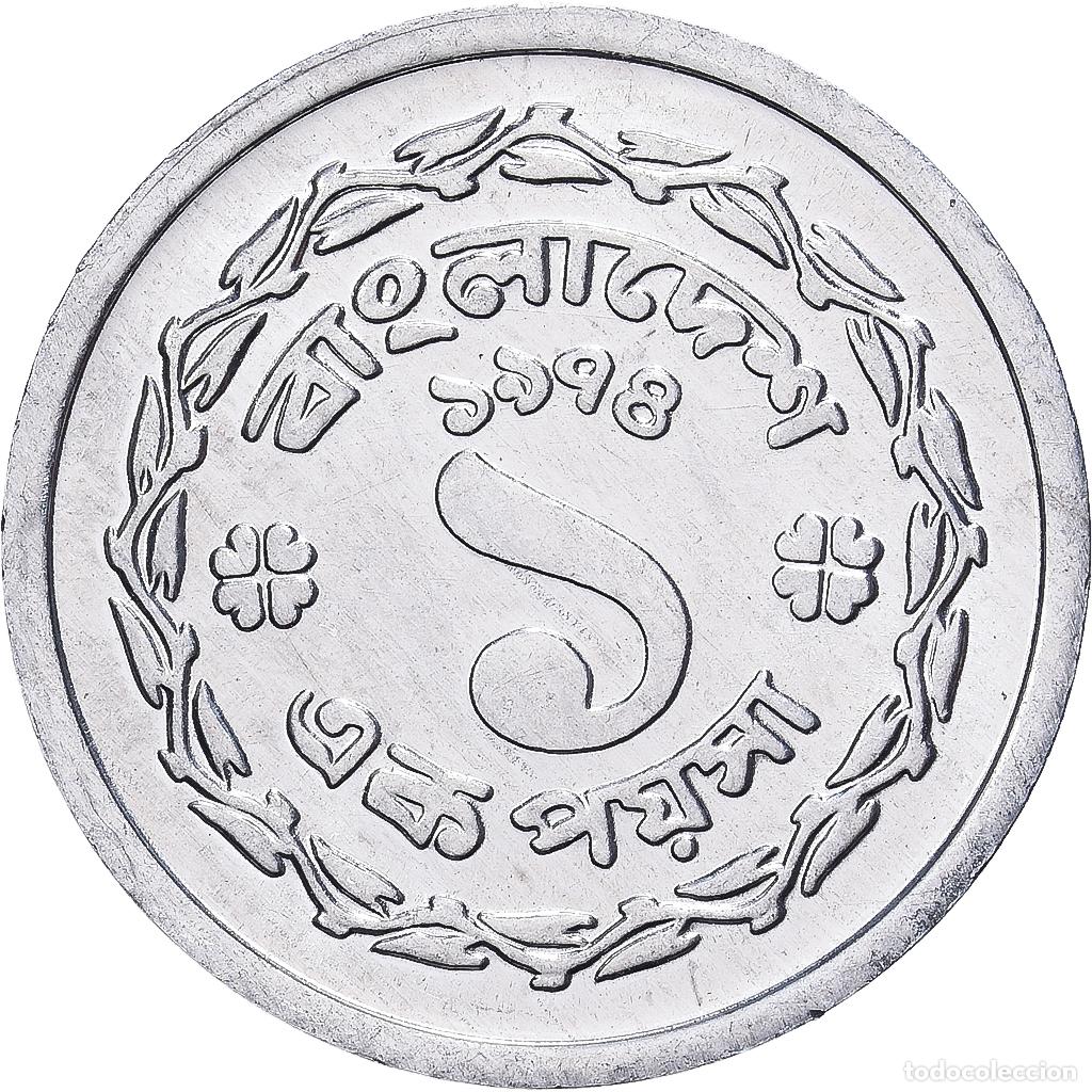 Monedas antiguas de Asia: [#1513182] Bangladesh, Poisha, 1974, Berlin, Aluminio, SC, KM:5