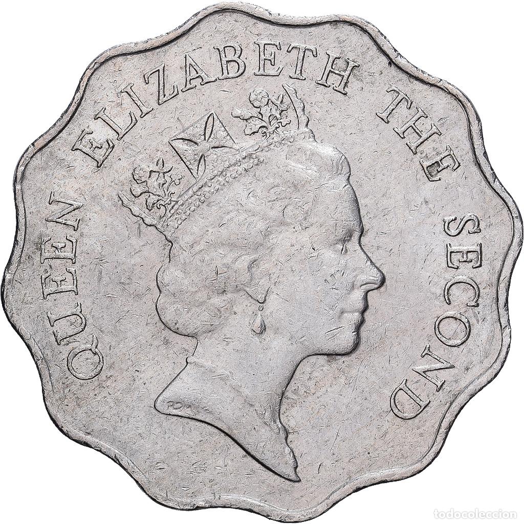 Monedas antiguas de Asia: [#1513195] Hong Kong, 2 Dollars, 1989, Royal Mint, Cupronickel, MBC+, KM:60