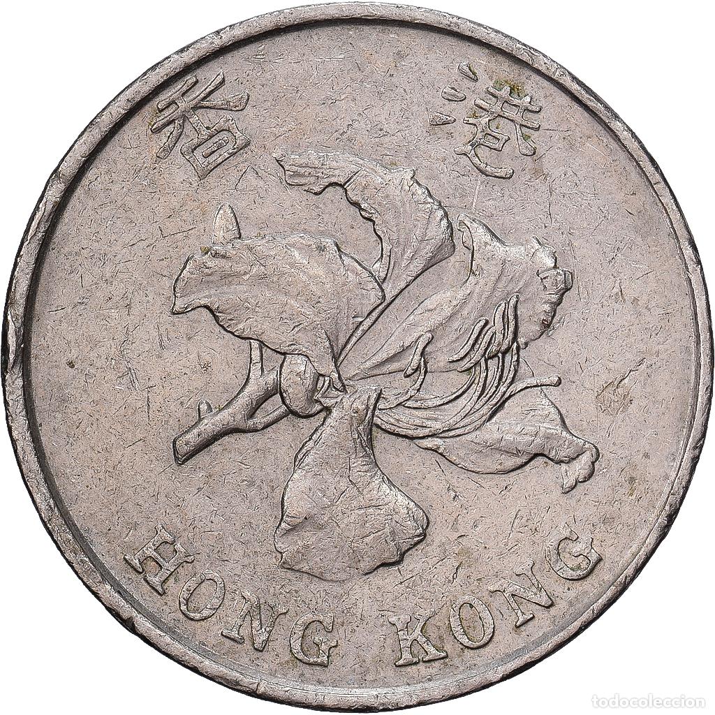 Monedas antiguas de Asia: [#1513280] Moneda, Hong Kong, Elizabeth II, 5 Dollars, 1993, MBC, Cobre - n&iacute;quel, KM:65