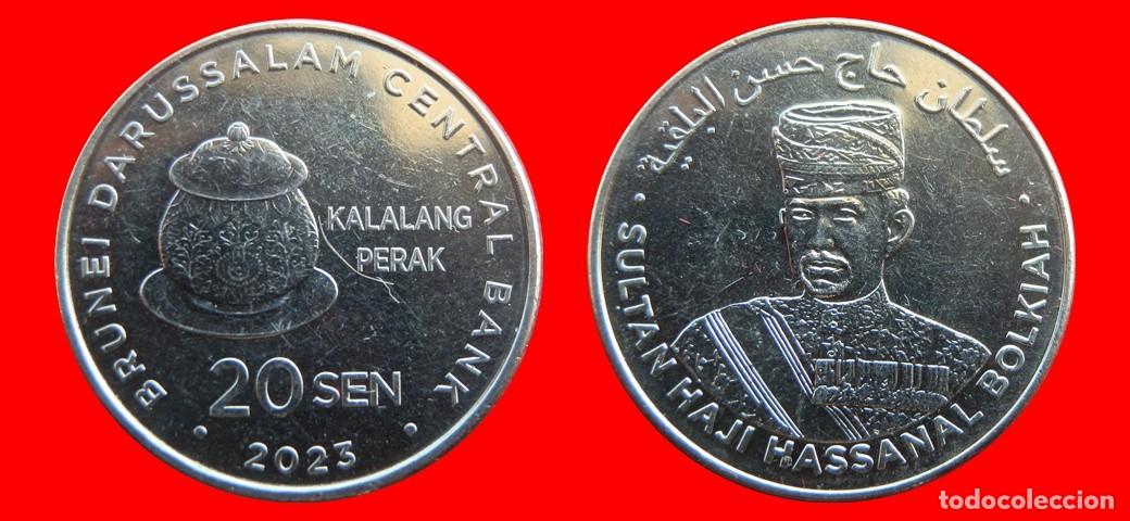 Monedas antiguas de Asia: 20 SEN 2023 BRUNEI-144029