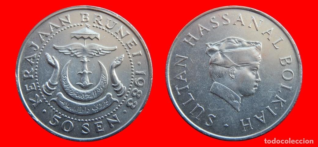 Monedas antiguas de Asia: 50 SEN 1983 BRUNEI-144033