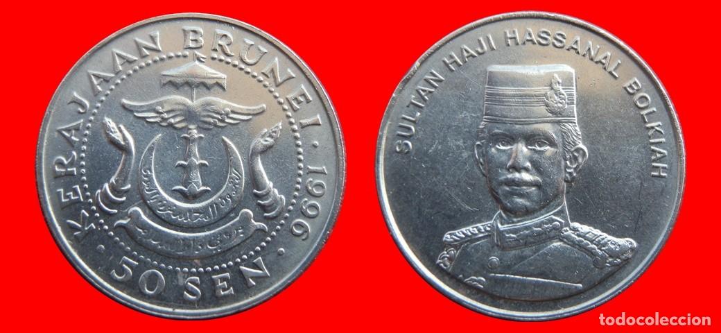 Monedas antiguas de Asia: 50 SEN 1996 BRUNEI-144037