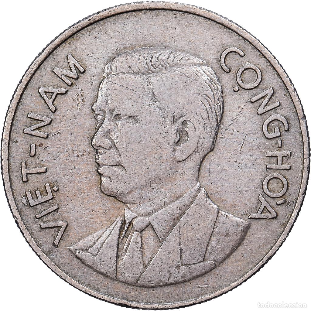 Monedas antiguas de Asia: [#1513327] Vietnam, Dong, 1960, Royal Mint, Cobre - n&iacute;quel, MBC, KM:5