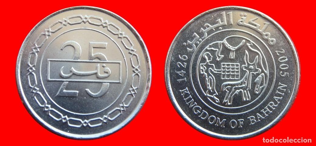 Monedas antiguas de Asia: 25 FILS 2005 BAREIN BHAREIN BHARAIN-144045