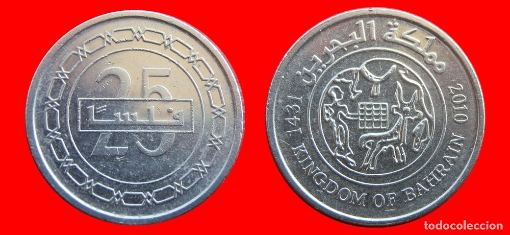 Monedas antiguas de Asia: 25 FILS 2010 BAREIN BHAREIN BHARAIN-144047