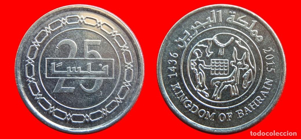 Monedas antiguas de Asia: 25 FILS 2015 BAREIN BHAREIN BHARAIN-144052