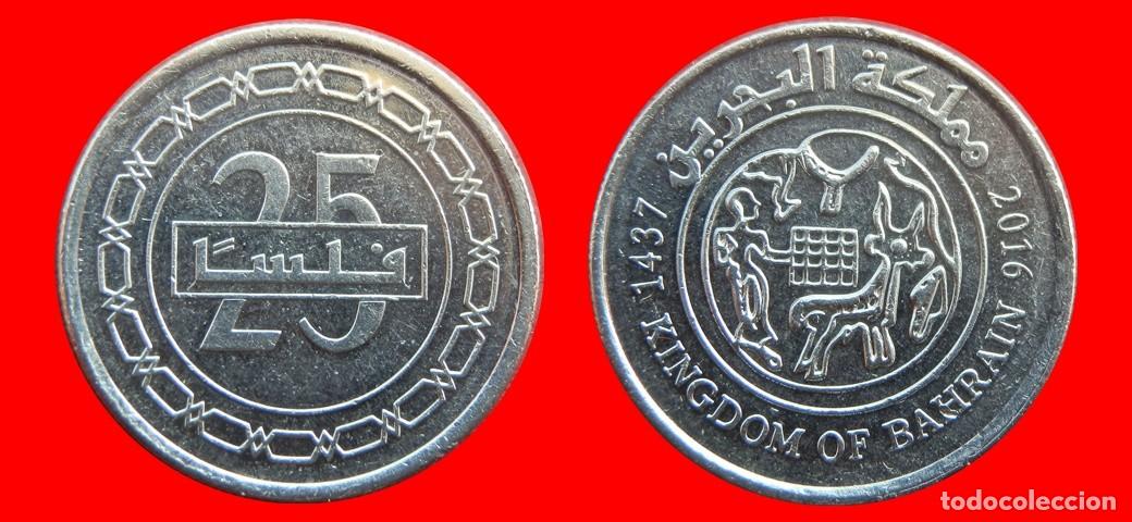 Monedas antiguas de Asia: 25 FILS 2016 BAREIN BHAREIN BHARAIN-144053