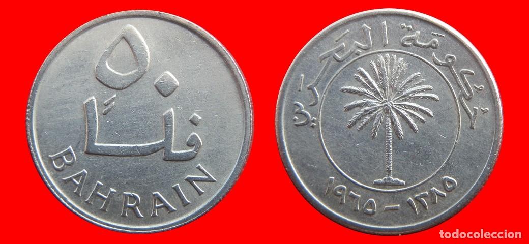 Monedas antiguas de Asia: 50 FILS 1965 BAREIN BHAREIN BHARAIN-144056