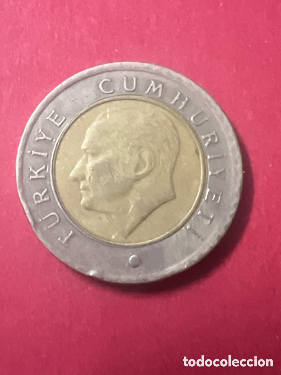 Monedas antiguas de Asia: C554. Moneda 50 kurus 2009 Turqu&iacute;a