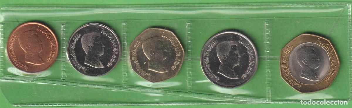 Monedas antiguas de Asia: MONEDAS EXTRANJERAS - JORDANIA - 1-5-10 piastras 1/4-1/2 dinar - 2000-04-06 - KM-73-4-8-9-83